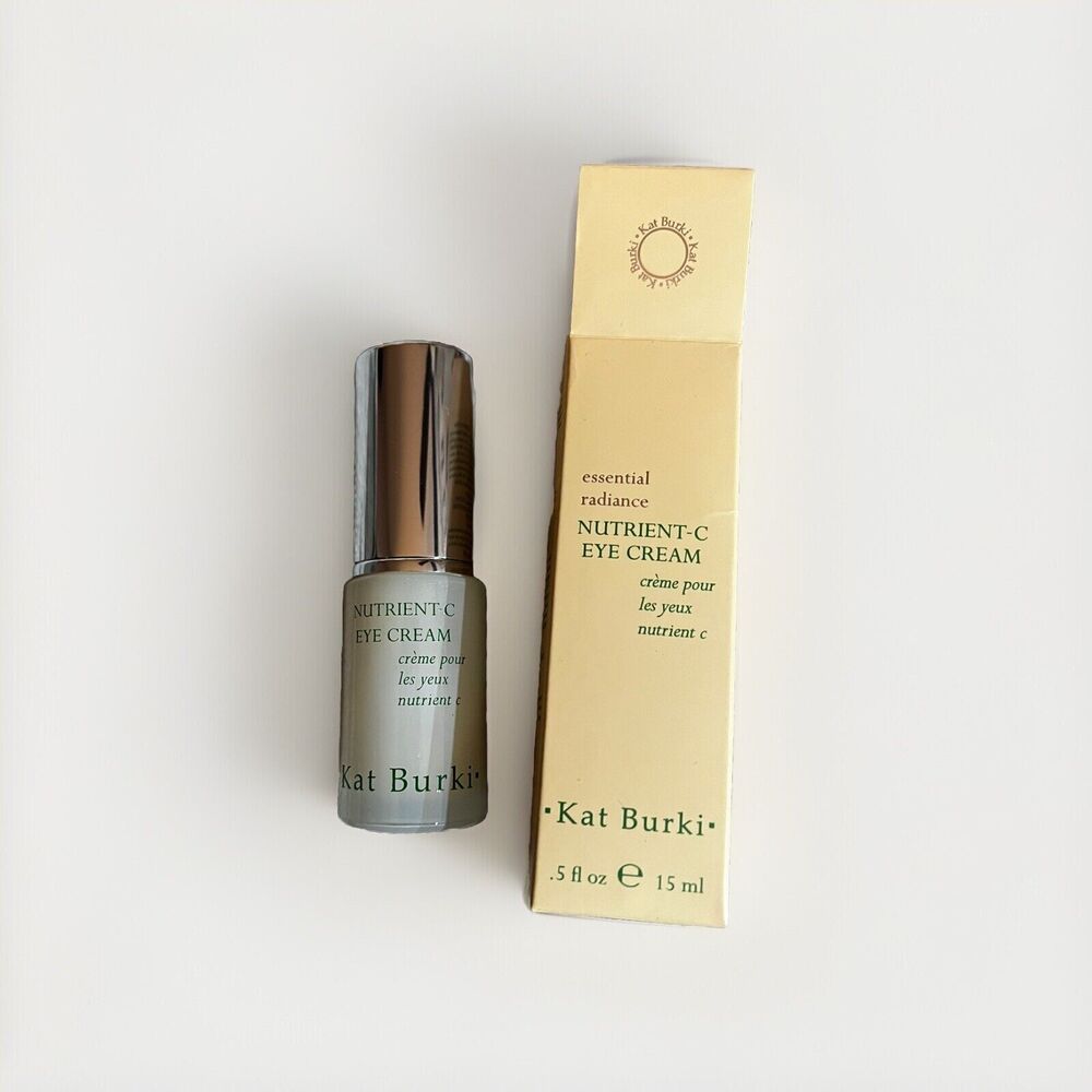 KAT BURKI Nutrient-C Eye Cream .5oz/15mL FULL Size BNIB RET$90 Vitamin-C Radiant